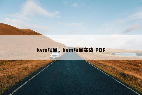 kvm项目，kvm项目实战 PDF